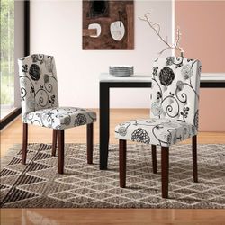 Set of 2 Accent dining room chairs