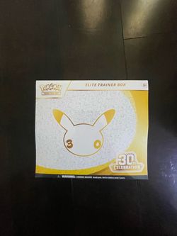 Pokemon 30th celebration etb