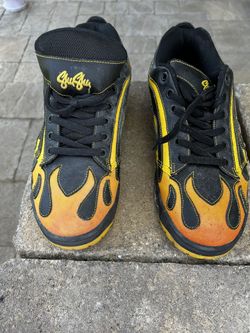 Men’s Vintage Sha Sha Skateboarding Shoes Size 11