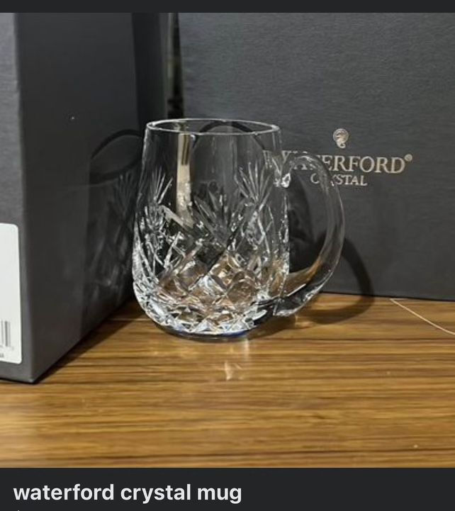 Waterford Crystal Mug(shamrock Tankard)