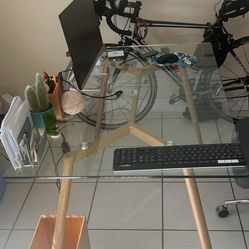 Glass Desk