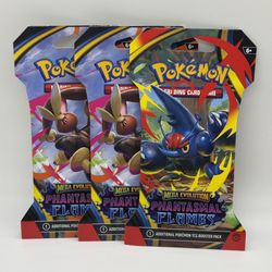 Pokemon Phantasmal Flames Sleeved Packs