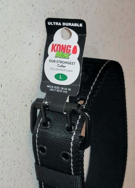 NEW Kong Max Strong Dog Collar L. 📣No Phone Calls