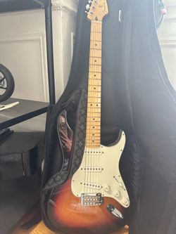 Fender electric guitar + amp - moving sale!