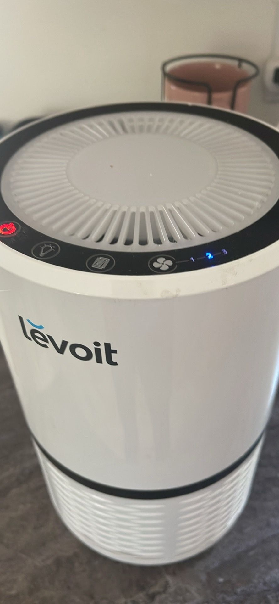 USED LEVOIT LV-H132 Compact HEPA Air Purifier Tested and Working