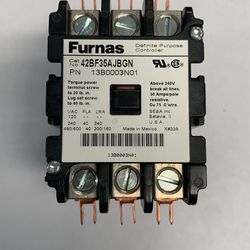 3-Phase Contactor 24VAC Coil Furnas Brand High Quality