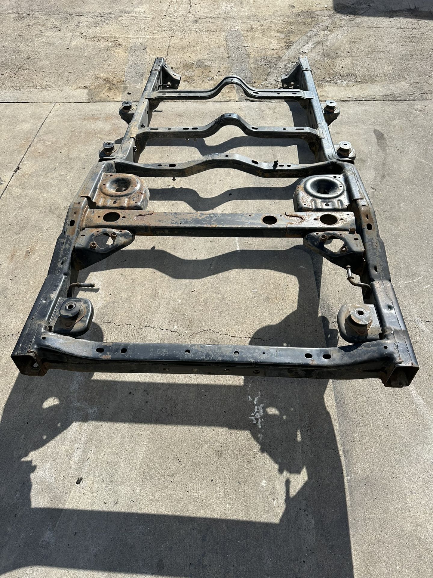 Jeep Wrangler JKU 4dr Rear Frame Section Oem 2007 Through 2018 Chasis Parts 