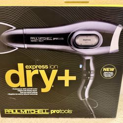 Paul Mitchell ProTools Express Ion Dry +  Black Hair Dryer