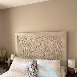 Queen Bed Frame And Mattress For sale 