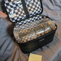 New Train Case Make Up Bag