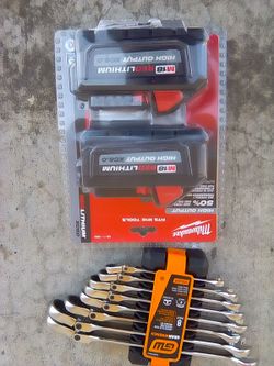New Milwaukee xc 6.0 high output/Gearwrench racht