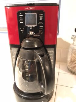 Mr. Coffee coffee maker used only once