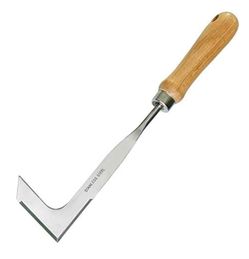 Weed removal tool tBesme Crack Weeder Crevice Weeding Tool Patio Weeder L-Shape Patio Knife Lawn Yard Gardening Tool