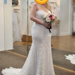 Size 10 Boho Wedding Dress
