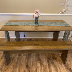 Dining Table and Bench