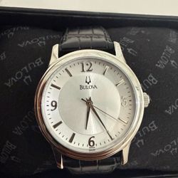 Bulova Classic Silver Dial Watch