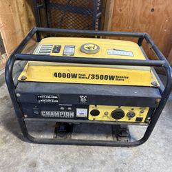 Pending Pickup Champion 3500 W Generator