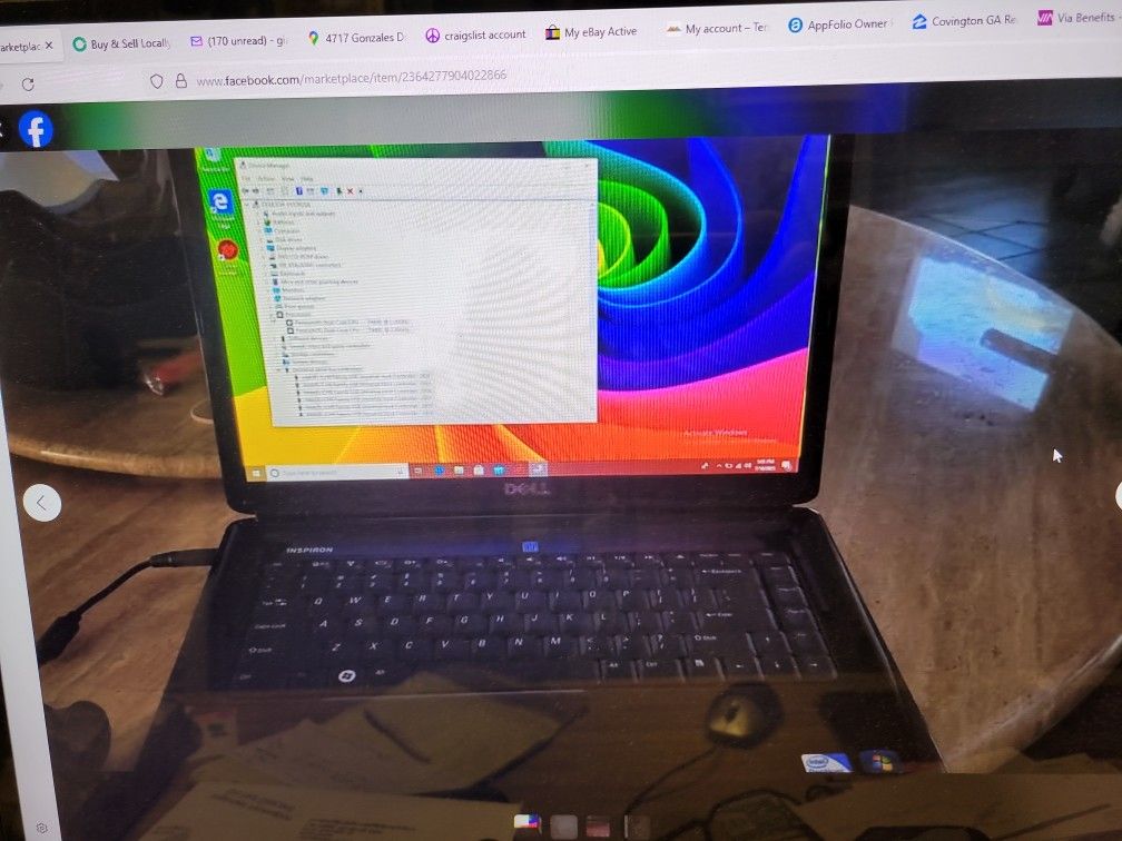 Dell Laptop Read Description 