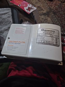 Tankless water heater