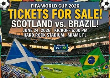 4 FIFA World Cup Tickets