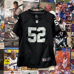 Youth Medium Raiders Khalil Mack Nike Jersey