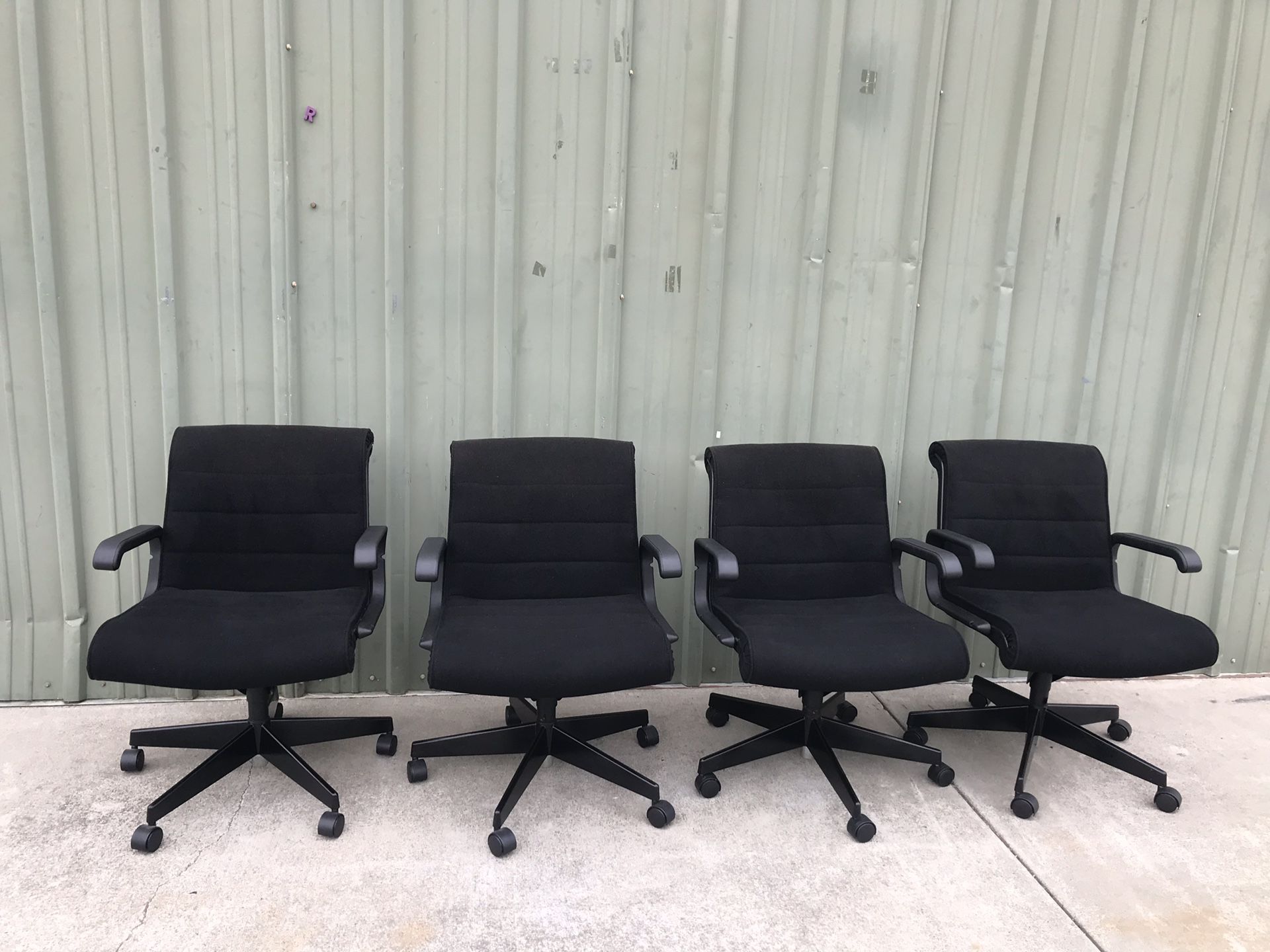 Lot of 4 Office Chairs