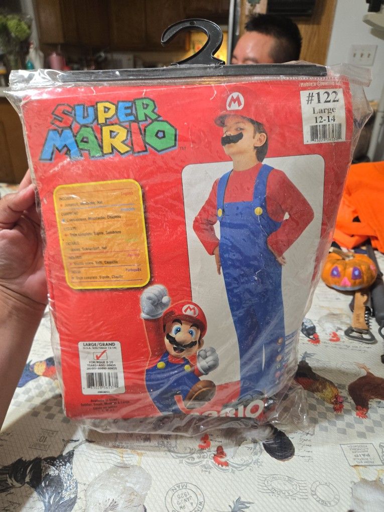 Super Mario costume