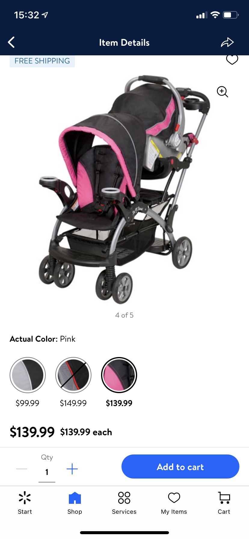 Double Stroller