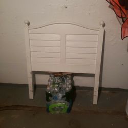 Twin Headboard White