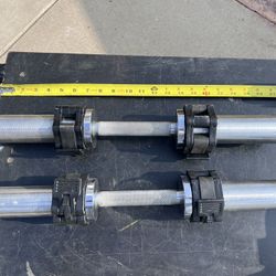 Set Of Olympic Curl Bars