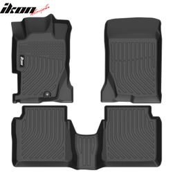 Fits 98-02 Honda Accord AT TPE All Weather 3D Floor Mats Cargo Liner Carpets