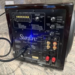 SUNFIRE TS-EQ10 SUBWOOFER.
