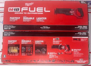 Milwaukee M18 Fuel Sawzall. Tool Only. Model #2821-20