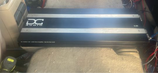 DC Audio 5,000 Watt Amplifier