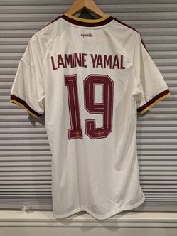 Lamine Yamal Spain Jersey Player/Authentic