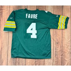 Vintage Reebok Brett Favre Green Bay Packers Reversible Jersey Men’s Size 52
