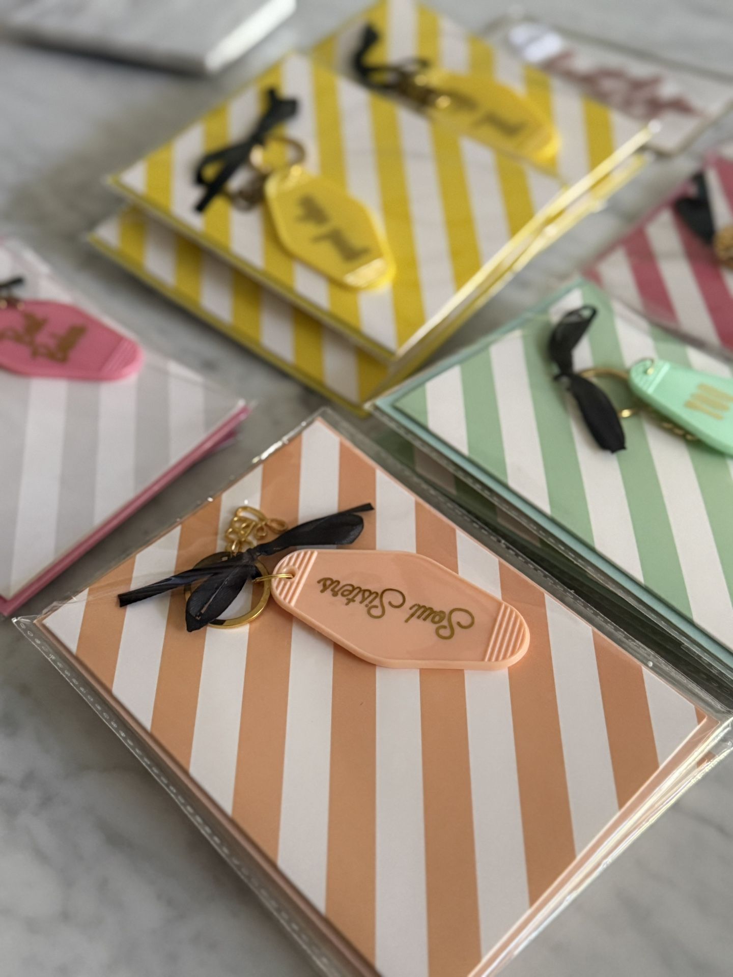 17 Celebration Cards w Keychain