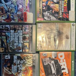 Games For Xbox And Ps3 $15 Each