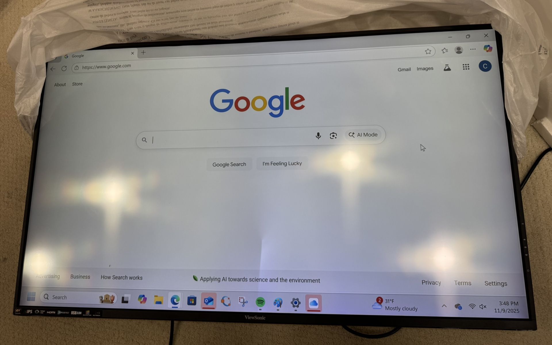 ViewSonic VX4380-4K 43-inch Monitor