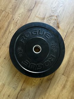 Pair of Rogue 25 lbs HG Bumper Plates