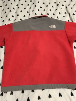 Pink north face jacket
