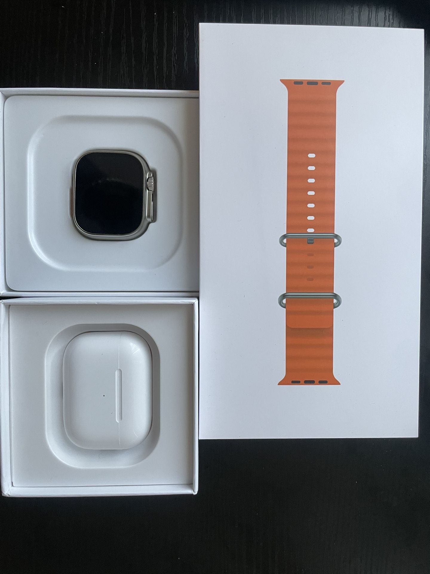 Apple Watch Ultra 2 And AirPod pro 2