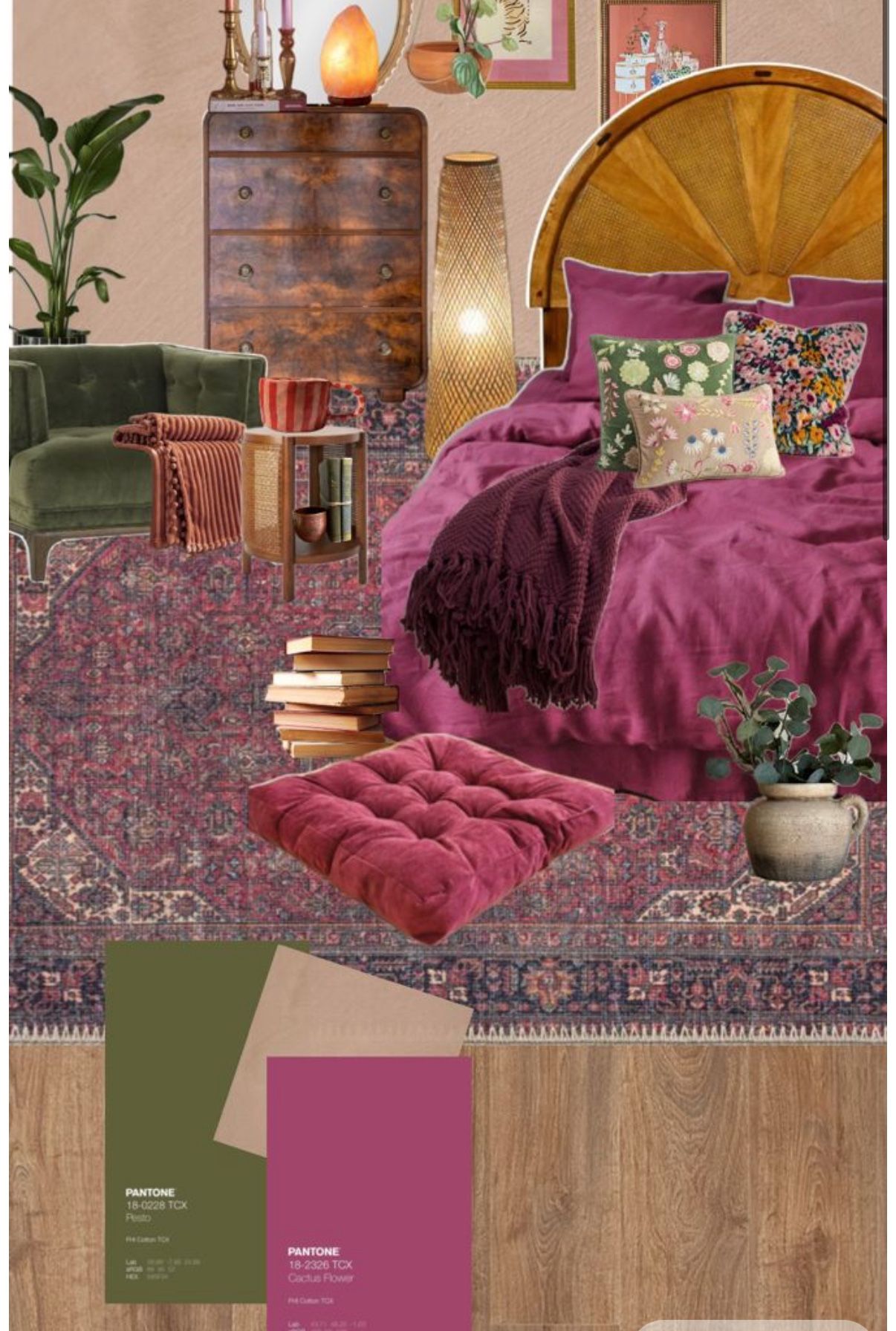 Earthy Pink And Green IKEA Set 