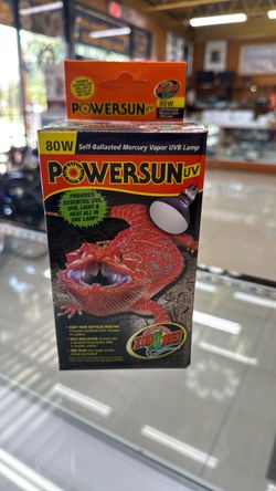 Title: Zoo Med PowerSun UV 80W Reptile UVB Heat Lamp