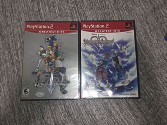 Factory Sealed Kingdom Hearts II & Re:Chain of Memories PS2 Bundle