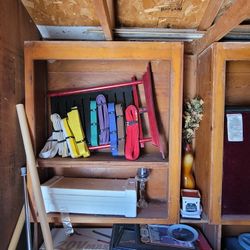 Martial Arts Belts And Stand