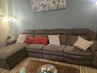Large Power- Reclining Sectional Couch.   Good Condition. 
