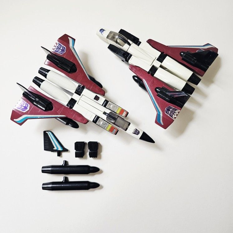 Transformers G1 1985 Ramjet complete hasbro takara japan with Booklet & Extras