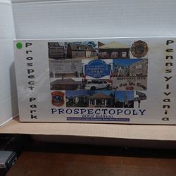 Very Limited Unopened 2007 PROSPECTOPOLY Board Game  Custom Made As A Fundraiser Only A .hand Full  Made