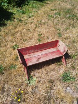 Antique buckboard seat